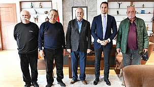 BAŞKAN GÖKHAN, DP GENEL BAŞKAN YARDIMCISI KÜPELİ'Yİ AĞIRLADI