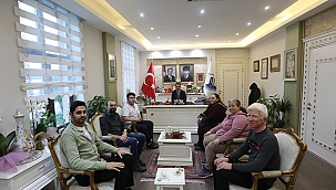 BEYAZ BASTON GÖRME ENGELLİLER HAFTASI NEDENİYLE VALİ AKTAŞ'A ZİYARET