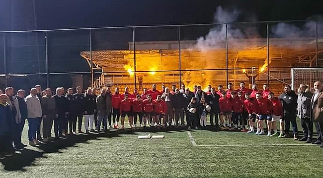 CHP HEYETİNDEN ÇANAKKALESPOR'A MORAL ZİYARETİ