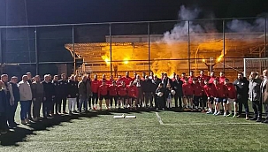 CHP HEYETİNDEN ÇANAKKALESPOR'A MORAL ZİYARETİ