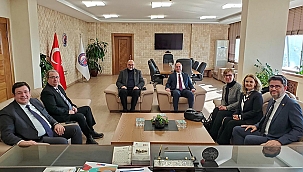 CHP HEYETİNDEN İDARE AMİRLERE ZİYARET