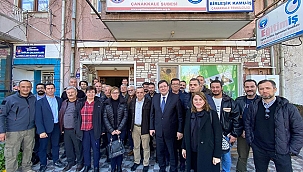 CHP'Lİ ERKEK'TEN SENDİKALARA ZİYARET