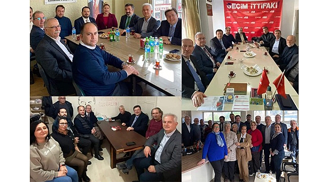 CHP'Lİ ERKEK'TEN SİYASİ PARTİLERE ZİYARET