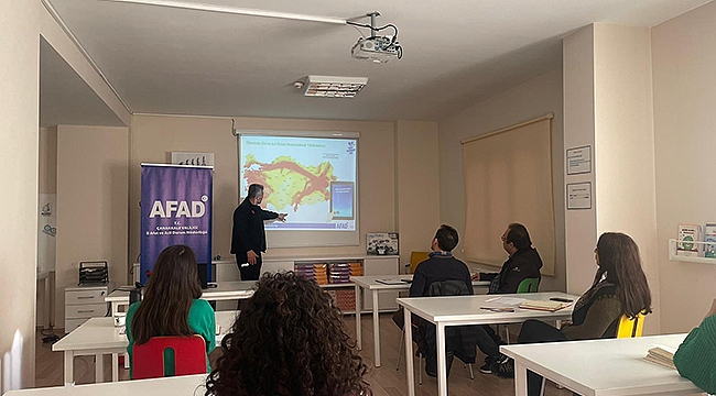 ÇOCUK KÜLTÜR EVİNDE AFET EĞİTİMİ