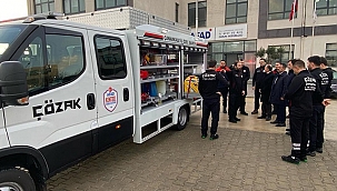 ÇÖZAK EKİBİ YENİ ARAMA KURTARMA ARACI İLE GÖREVE HAZIR