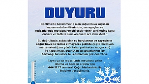 DON TEHLİKESİNE DİKKAT!