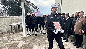 GAZİ POLİS MEHMET NADİR TOROS DUALARLA EBEDİYETE UĞURLANDI