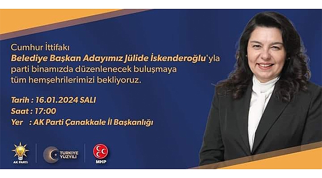 İSKENDEROĞLU STARTI VERİYOR