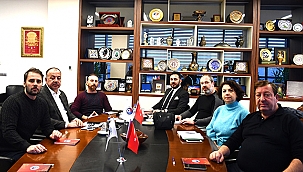 İŞLETMECİLERDEN ÇANAKKALE TİCARET VE SANAYİ ODASI'NA ZİYARET