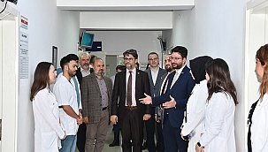 REKTÖR ERENOĞLU'NDAN KEPEZ AİLE SAĞLIĞI MERKEZİNE ZİYARET