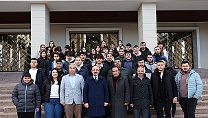 TURAN, ÇANAKKALE CAN ERENLER DERNEĞİ GENÇLERİNİ AĞIRLADI