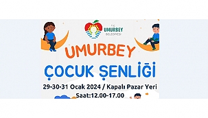 UMURBEY'DE ÇOCUKLAR DOYASIYA EĞLENECEK