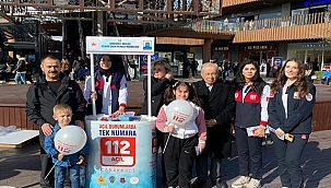 112 ACİL ÇAĞRI MERKEZİ STANDI AÇILDI