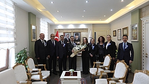 35. VERGİ HAFTASI NEDENİYLE VALİ AKTAŞ'A ZİYARET