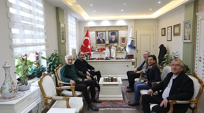 AKADEMİSYENLERDEN VALİ AKTAŞ'A ZİYARET