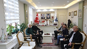 AKADEMİSYENLERDEN VALİ AKTAŞ'A ZİYARET