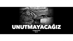 BAŞKAN GÖKHAN'IN 6 ŞUBAT DEPREMİ ANMA MESAJI