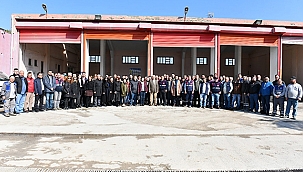 BAŞKAN GÖKHAN SU VE KANALİZASYON MÜDÜRLÜĞÜ PERSONELİ İLE BİR ARAYA GELDİ