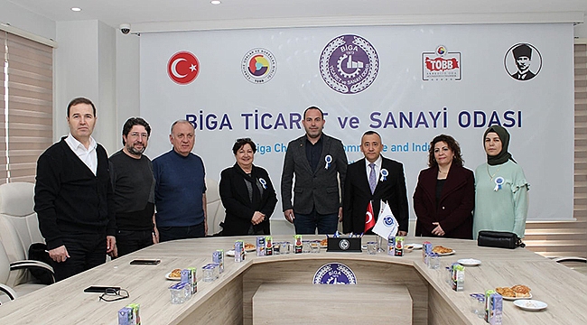 BİGA VERGİ DAİRESİ MÜDÜRLÜĞÜ'NDEN BİGA TSO'YA ZİYARET