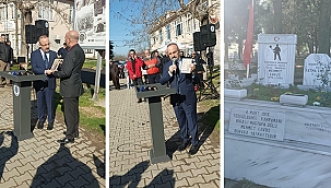 BİGALI MEHMET ÇAVUŞ TÖREN İLE ANILDI