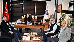 BİRLİK VAKFI ÇANAKKALE ŞUBESİ YÖNETİM KURULUNDAN ÇTSO'YA ZİYARET
