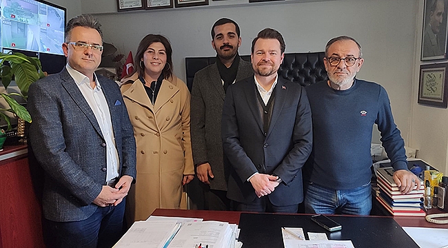 BURAK KUNT'TAN ÇANAKKALE MEDYA GRUBUNA ZİYARET