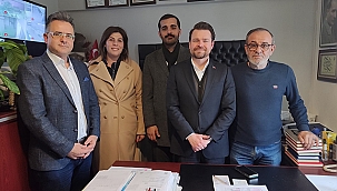 BURAK KUNT'TAN ÇANAKKALE MEDYA GRUBUNA ZİYARET