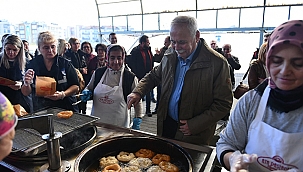 ÇANAKKALE BELEDİYESİNDEN PİŞİ İKRAMI