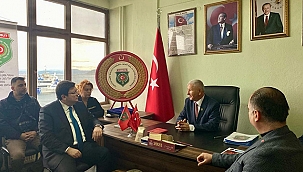 CHP'Lİ ERKEK ŞEHİT VE GAZİ YAKINLARI İLE BİR ARAYA GELDİ