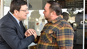 CHP'Lİ ERKEK'TEN ESNAF ZİYARETİ