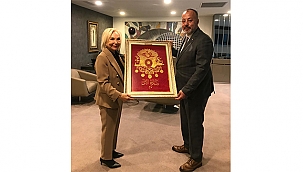 ÇTSO YÖNETİM KURULUNDAN NURTEN ÖZTÜRK'E TEŞEKKÜR ZİYARETİ