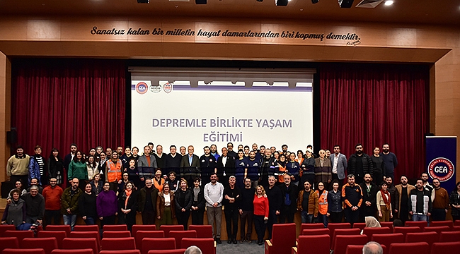 "DEPREMLE BİRLİKTE YAŞAM" SEMİNERİ DÜZENLENDİ