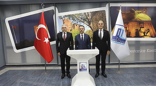 EMNİYET GENEL MÜDÜR YARDIMCISI VALİ AKTAŞ'I ZİYARET ETTİ