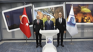 EMNİYET GENEL MÜDÜR YARDIMCISI VALİ AKTAŞ'I ZİYARET ETTİ