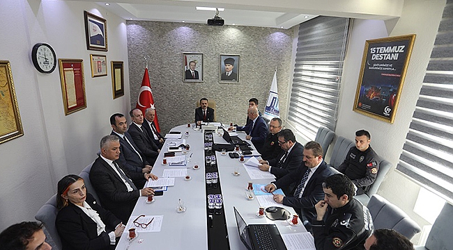 İL SPOR GÜVENLİK KURULU TOPLANTISI GERÇEKLEŞTİRİLDİ