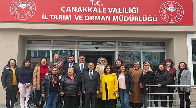 KADIN ÇİFTÇİLER BİLGİLENDİRİLDİ