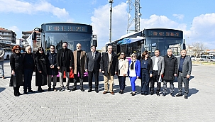 KENT İÇİ TOPLU TAŞIMA FİLOSUNA YENİ OTOBÜSLER EKLENDİ