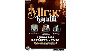 MİRAÇ KANDİLİ ÖZEL PROGRAMI DÜZENLENECEK