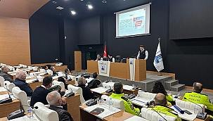 ŞEHİRLERARASI OTOBÜSLERDE YOLCULARIN EMNİYET KEMERİ KULLANIMI TOPLANTISI YAPILDI