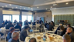 VALİ AKTAŞ, MUHTARLARLA BİR ARAYA GELDİ