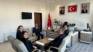 VALİ AKTAŞ' TAN AİLE VE SOSYAL HİZMETLER İL MÜDÜRÜNE ZİYARET