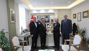 1-7 MART MUHASEBE HAFTASI NEDENİYLE VALİ AKTAŞ'A ZİYARET