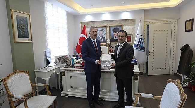 ASSOS KAZI HEYETİ BAŞKANI VALİ İAKTAŞ'I ZİYARET ETTİ