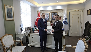 ASSOS KAZI HEYETİ BAŞKANI VALİ İAKTAŞ'I ZİYARET ETTİ