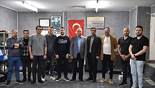 BAŞKAN GÖKHAN'DAN ZEMİN LABORATUVARINA ZİYARET