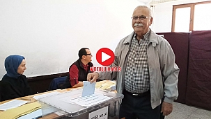 BAŞKAN OLARAK SON OY