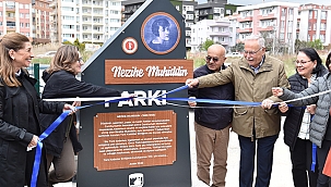 BEYŞEHİR SOKAK PARKI'NA "NEZİHE MUHİDDİN" İSMİ VERİLDİ