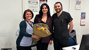 BİLGE GÜNDÜZ'DEN DOKTORLARA ZİYARET