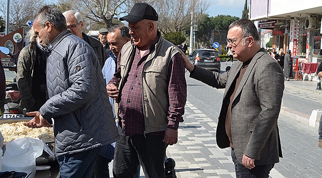 BİROL BAŞKANDAN PİLAV İKRAMI
