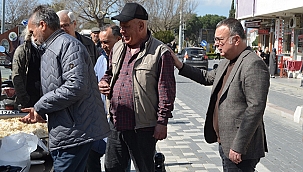 BİROL BAŞKANDAN PİLAV İKRAMI